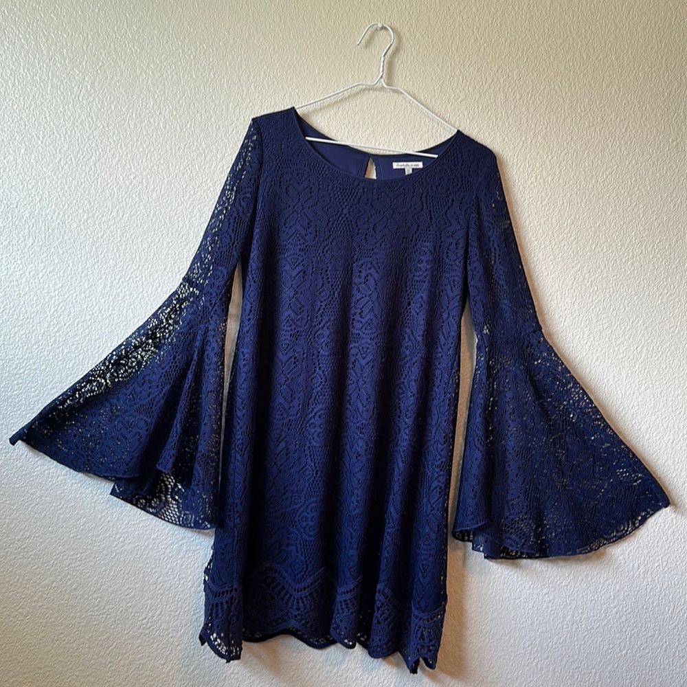 Blue dress
